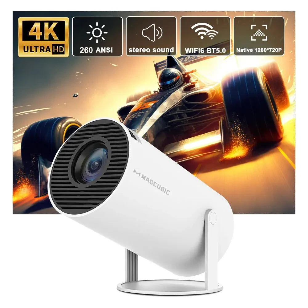 HappyHome™ 4k-HD PocketProjector